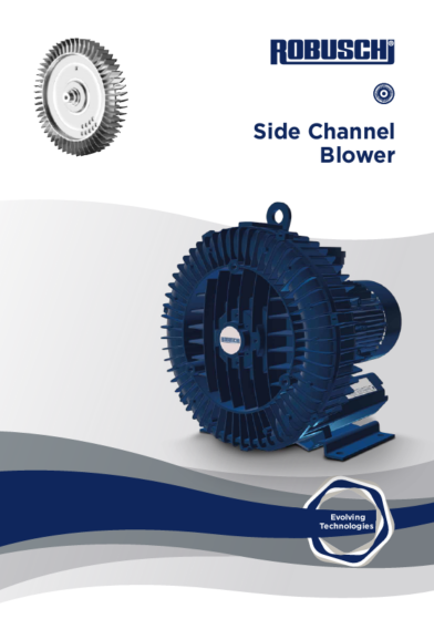 Side channel blower brochure Robuschi