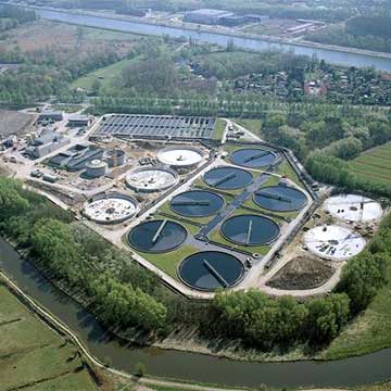 Waterzuiveringsinstallatie Ossemeersen