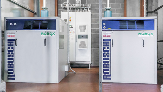 Robuschi Robox Lobe & Screw Blower na Barilla 